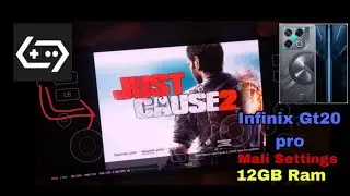 Playing Just cause 2 on GT20 pro gamehub emulator+mali settings #games #gameplay #gaming 