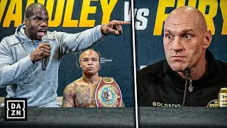 “YOU PUNCH LIKE A B*TCH!” Daniel Dubois Puts Tyson Fury On NOTICE At Fury Vs Wardley Presser!