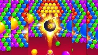 BUBBLE SHOOTER NEW GAMEPLAY #512 /   BUBBLE SHOOTER NEW UPDATE ANDROID GAMEPLAY .