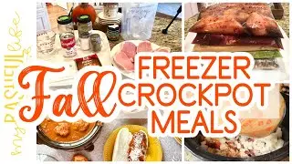 FALL FREEZER CROCKPOT MEALS