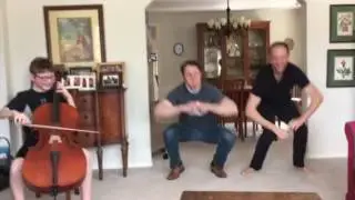 Spontaneous Russian tarantella?