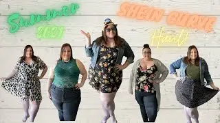HUGE SHEIN CURVE HAUL PART 2 | TRY ON PLUS SIZE | SUMMER 2021