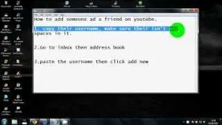 How to add a friend on youtube