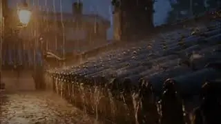 Beat Insomnia with Shaking Storms, Heavy Rain, Strong Winds, and Loud Thunder on Peeling Roof Tiles