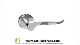 ZIN3130PC 180&deg; - Serozzetta Verdun Lever On Rose