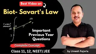 Biot Savart's Law | Magnetic field | Moving charges and magnetism | 12 Physics  #cbse #physics