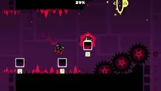 je joue a geometry Dash