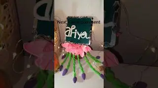 name art || handmade name art work  #diy #craft #art #craftideas #nameart #diycraft #shorts #