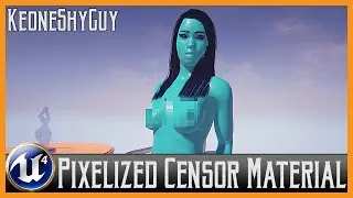 Pixelized Censor Material in UE4