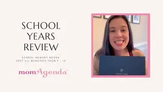 momAgenda | School Years Memory Book REVIEW