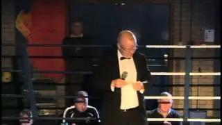 M.C Ralph Dixion Strathfoyle Fight Night 2015 in memory of Paddy Kelly