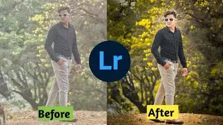 New moody yellow tone preset tutorial | for Lightroom app ||
