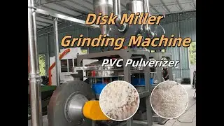 10-120Mesh PP PE PET Plastic Pulverizer Machine HDPE Grinder Semi Powder Milling Machine