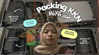 Persiapan perlengkapan KKN | packging barang KKN