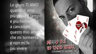 MIMMO FINI - Ti amo (TESTO)