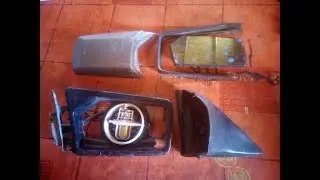 Mercedes Benz W126 - Dismantle completely your electric rear view mirror diy