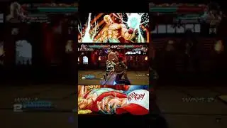 [철권7 기스] GEESE HOWARD KILLS MIGUEL (CRAZY COMBO) #카즈야 #철권 #기스 #shorts