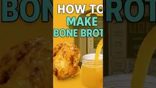 Make Bone Broth From A Chicken Carcass #instantpotrecipes #bonebroth #zerowasterecipe