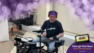 George Harrison- Ive got mama say love you (drum cover) - лучше слушать в наушниках)
