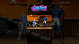 Chun-Li vs Evil Sagat #chunli #sagat #mugen #shorts