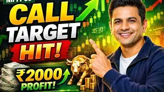 Nifty 50 Call Buy | ₹2000 Profit Today | Option Trading Live