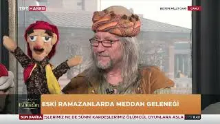 MEDDAH AMCA VE KUKLALARI TRT HABERE MİSAFİR OLDU