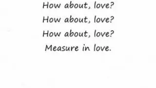 Seasons of Love lyrics