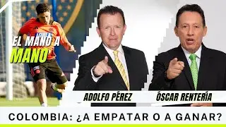 Uruguay vs Colombia - ¿Colombia a empatar o a ganar? - El Mano A Mano