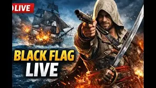 🔴 LIVE | Assassin&rsquo;s Creed IV: Black Flag 🔥 Pirate Battles & Open Sea Combat 🏴&zwj;☠️