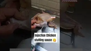 This Chicken Injection Hack Changes Everything #chicken #viralreels #recipe #chefwire #streetfood