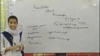 Presentation on Topic Microscope and it&rsquo;s Uses