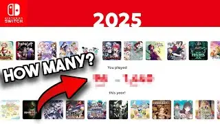 My Nintendo 2025 year in review - I PLAYED SO MANY GAMES!!!😱