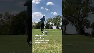 Crazy amount of spin with the new Taylormade MG4 wedge #golf #golfequipment