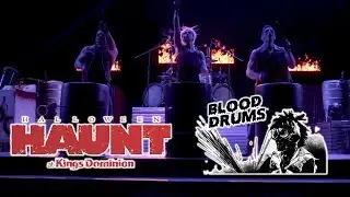 Blood Drums 10-20-2018 Full Show HD at Kings Dominion Haunt #blooddrums Street Drum Corps