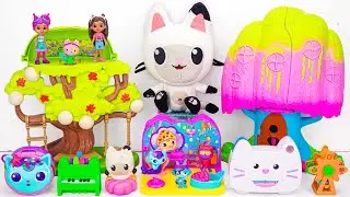 GABBY&rsquo;S DOLLHOUSE Collection Unboxing | Gabby's Dollhouse MerCat's Seaside Spa Room Playset