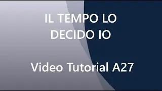 Video Tutorial A27