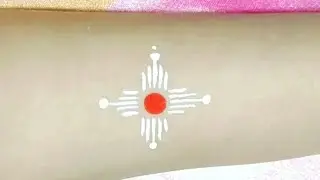 Simple bindi design #shorts #youtubeshorts