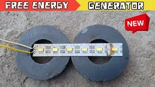 free energy magnet generator homemade #freeenargy / free energy generator at home #freeenargy