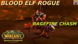 Let's Play WoW - The Burning Crusade Classic - Blood Elf Rogue - Ragefire Chasm Gameplay Walkthrough