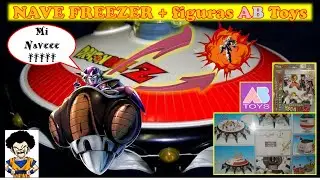 Nave Freezer + figuras AB toys vintage Dragon Ball