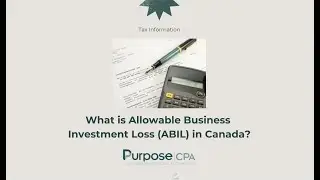 What is Allowable Business Investment Loss ABIL in Canada