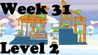 Angry Birds Friends - Winter Tournament - Level 2 / Day 2 / Week 31 / 3 stars
