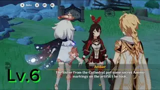 Genshin impact Lv.6//#gameplay #genshinimpact #genshin #babyjohn #gaming 