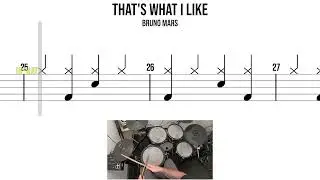 That's What I Like  Bruno Mars🥁 Hard Beginner Version