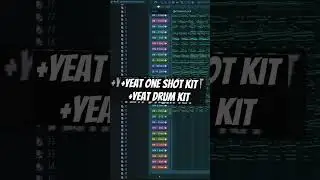 Yeat One Shot Kit 2022 // Yeat Drum Kit 2022 // Hyperpop Drum Kit // How to make Yeat Type Beats