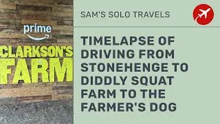 Driving from Stonehenge to Diddly Squat Farm & The Farmer's Dog! #diddlysquatfarm #clarksonsfarm