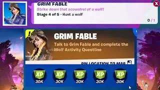 Hunt a wolf - Stage 4 of 5 - GRIM FABLE