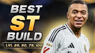BEST STRIKER BUILD FOR LVL 25,50,75 & 100 | EAFC 25 Clubs