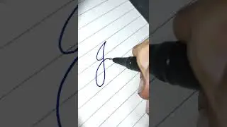 capital letter J #handwriting #handwritingstyles #cursivehandwriting