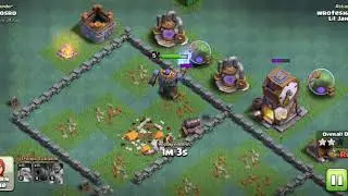 well... Throw back to clash of clans (Builder's base edition)
